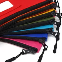 Canvas Zipper Tool Bag with ID Window | Blank Cards Included | Heavy Duty Utility Pouch — view 4