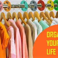 Clothes Size Dividers | 40 Pieces 8 Colors XXS-XXXL | Clothing Rack Organizer — view 3